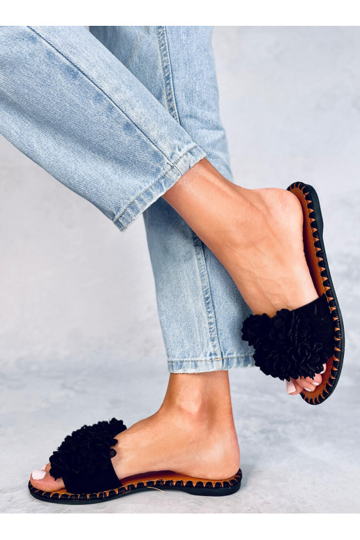 Slippers PRIMA BLACK