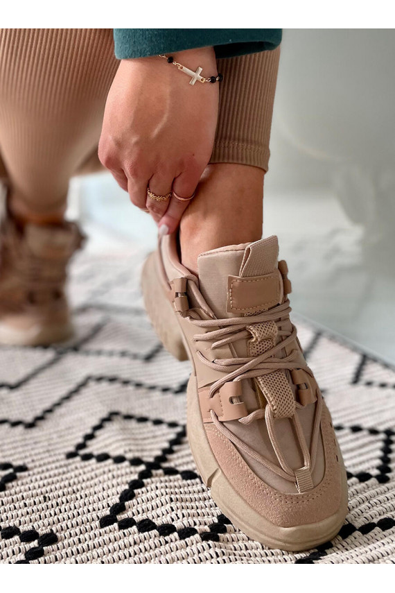 Sport shoes ZENY khaki colors