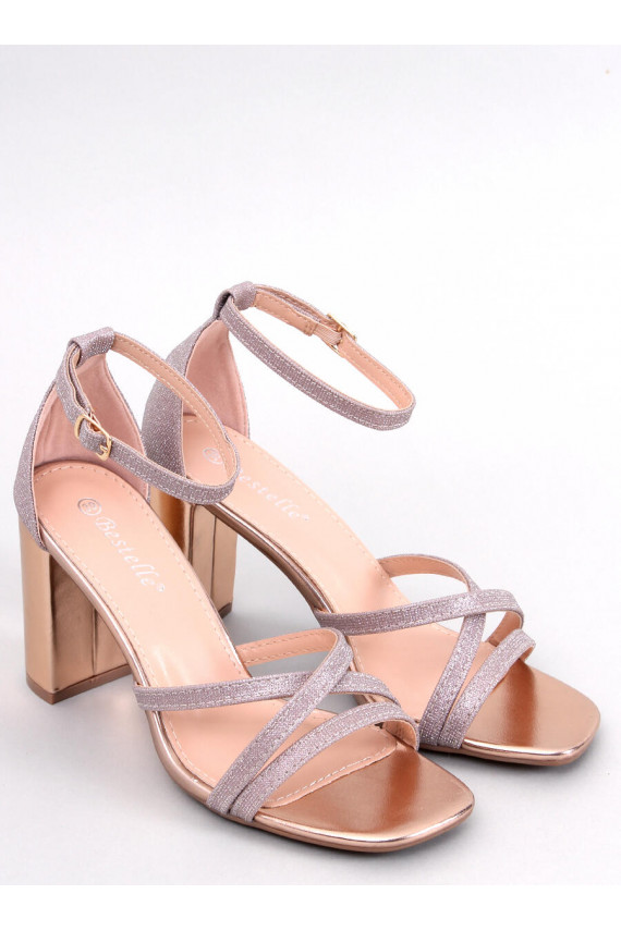 Stylish high-heeled sandals ELIZABETH CHAMPAGNE