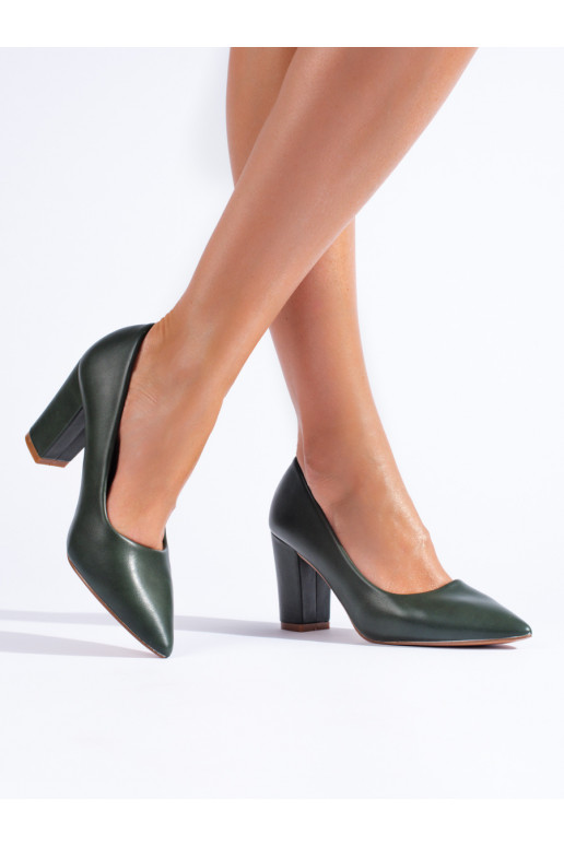 Devine Khaki Suede Toe-Loop High Heel Sandals | Black sandals heels, Trendy high  heels, High heels