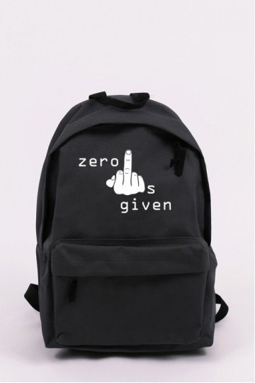 Backpack Zero F Given