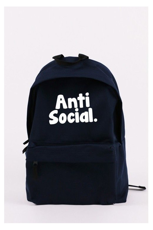 Backpack "anti social"