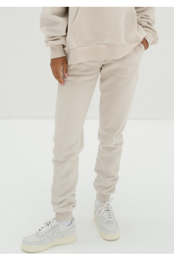 Mesh - Coconut white soft touch sweatpants 2