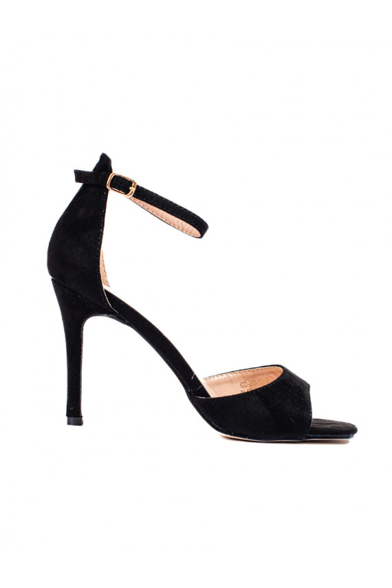 black sandals  of suede Shelovet