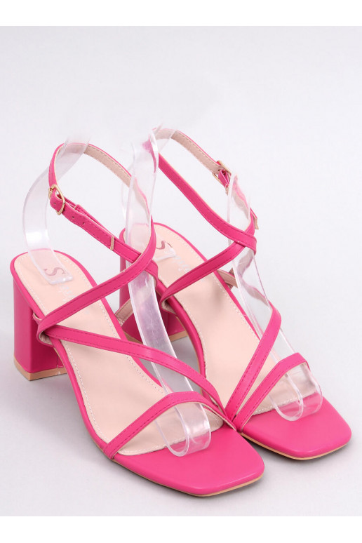 Stylish high-heeled sandals THERESA pink