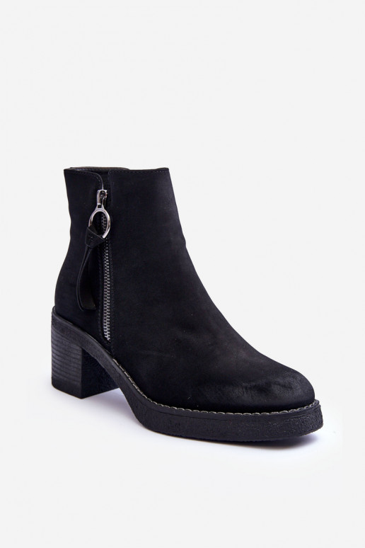 Women's Classic Limoso Black Suede Boots