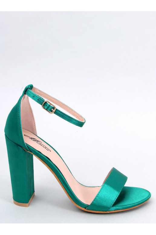 sandals on the heel RANAE GREEN