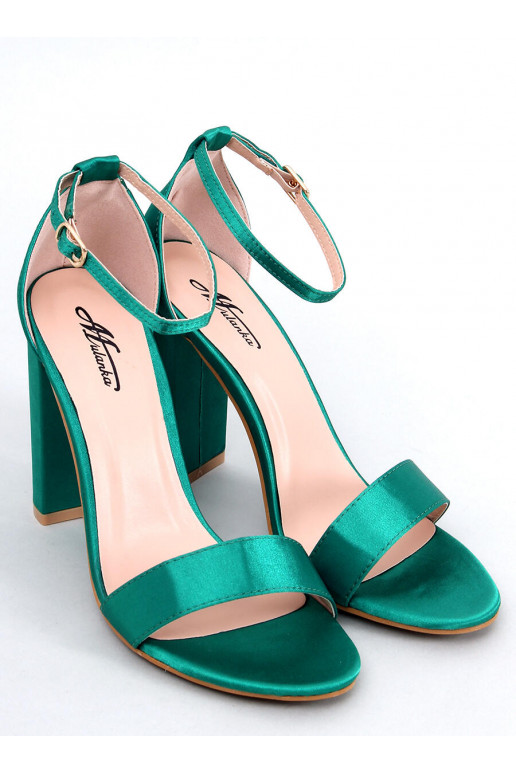 sandals on the heel RANAE GREEN