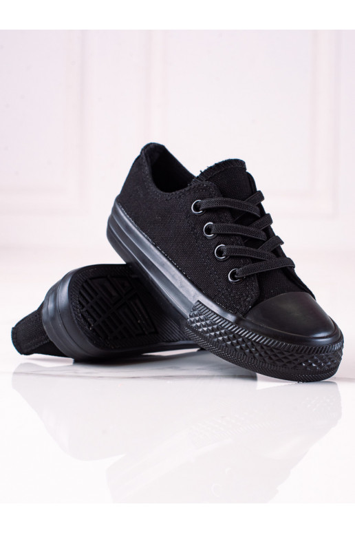 Black sports style shoes  Vico 