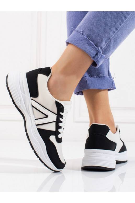 beige-white color sneakers Shelovet