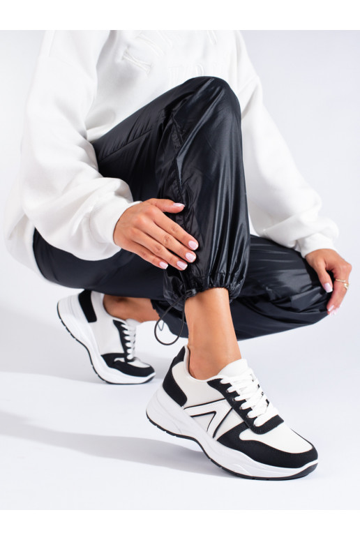beige-white color sneakers Shelovet