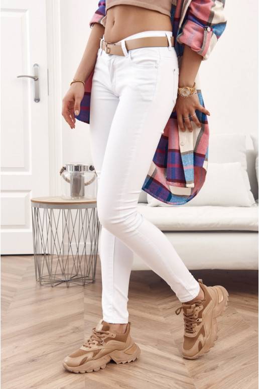White color  Pants  6137 White color  Pants  6137