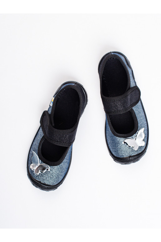 Children's slippers with butterflies Shelovet