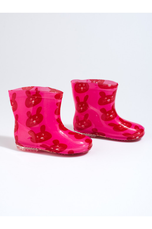 Children pink rubber shoes  Shelovet