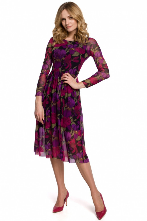 Suknelė su gėlių raštais Makover