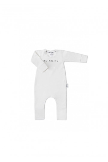 White &quot;hasztag minilife&quot; romper