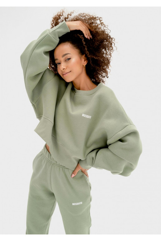 Shore - Olive green sweatshirt