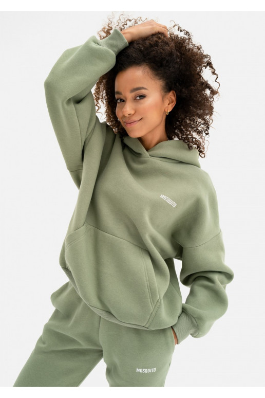 Pure - Olive green hoodie