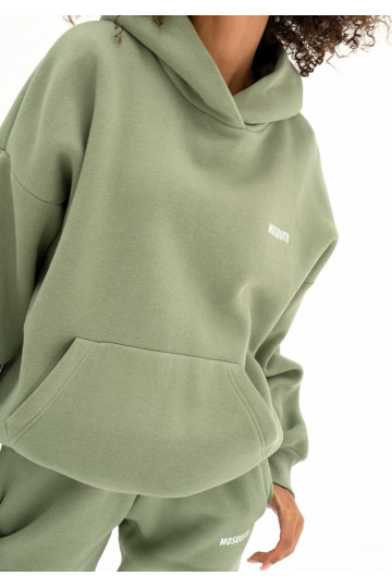 Pure - Olive green hoodie 2