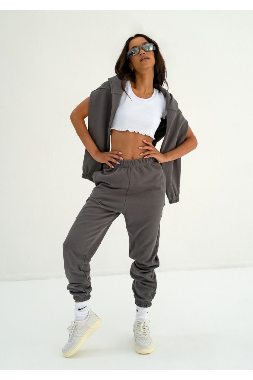 Icon - Dark stone grey sweatpants