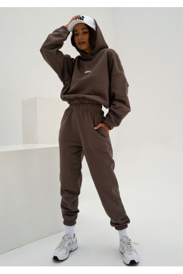 Icon - Savannah tan brown sweatpants 2