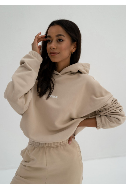 Icon - Sand beige hoodie