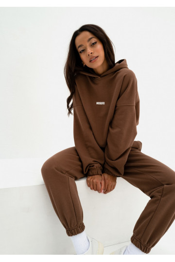 Icon - Choco brown hoodie 2