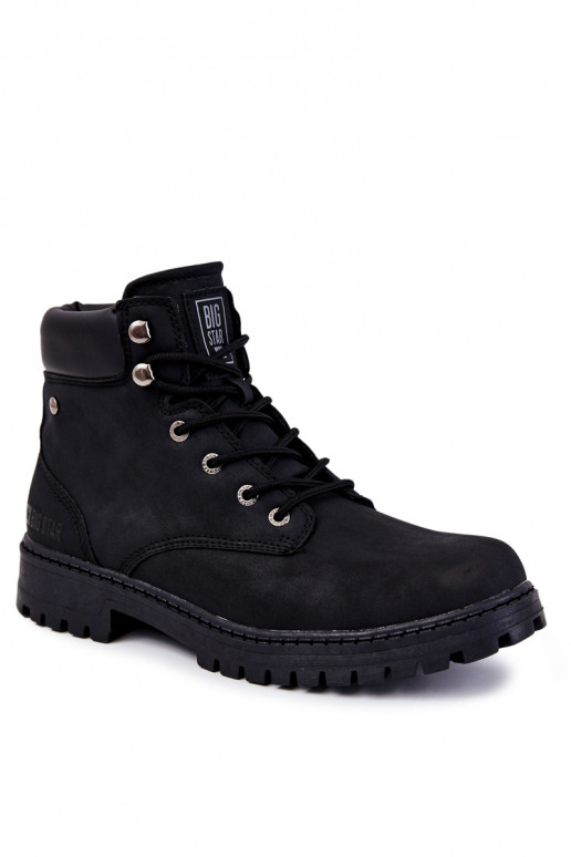 Men's Boots Memory Foam Big Star KK174209 Black