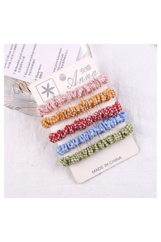 Hair ties set five in one  PIN UP GUM131