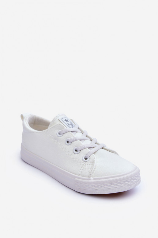 Leather Children's Sneakers White Poliana