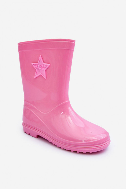 Children's Rubber Boots Pink Malvi