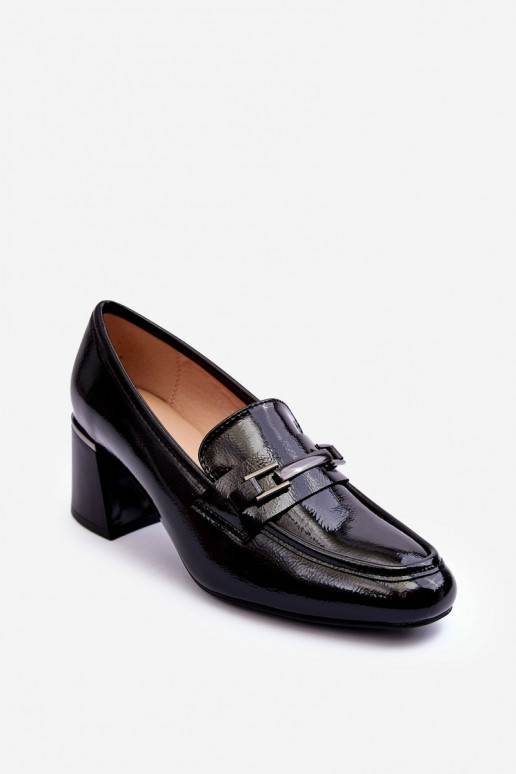Heeled Sandals with Stiletto Black Idona