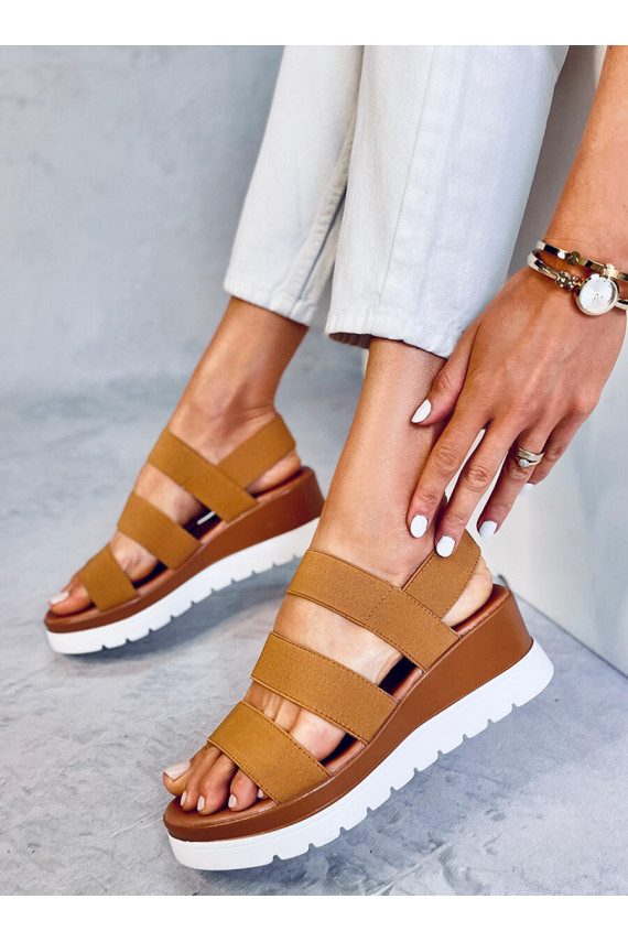sandals CREGGER CAMEL