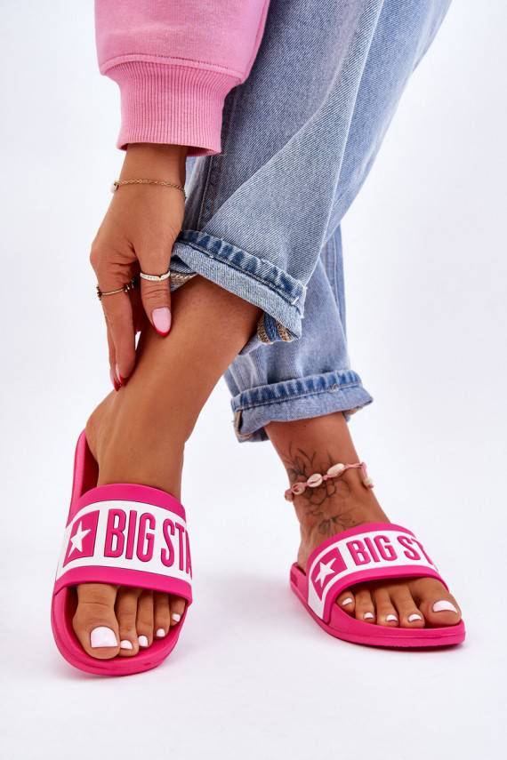 Women's Classic Slippers Big Star LL274741 Pink
