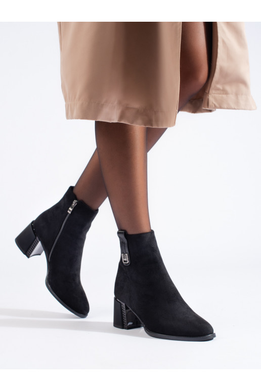 black  of suede boots  Shelovet