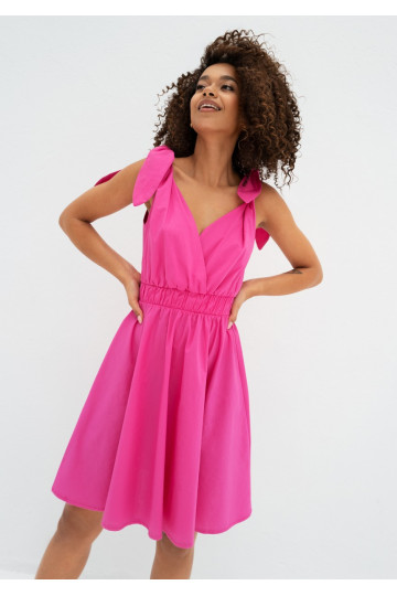 Alva - Pink mini summer dress 2