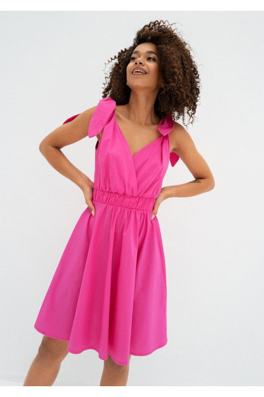 Alva - bright pink summer MINI dress Alva - bright pink summer MINI dress