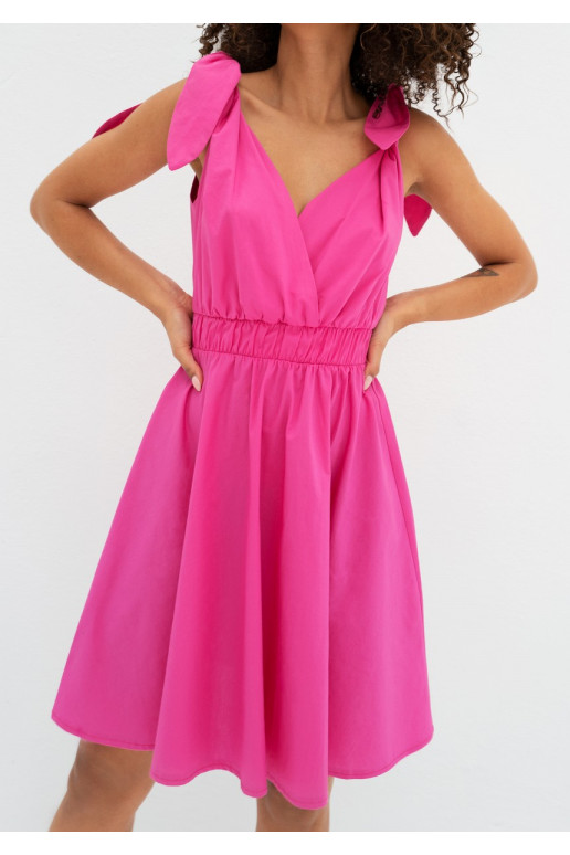 Alva - bright pink summer MINI dress Alva - bright pink summer MINI dress