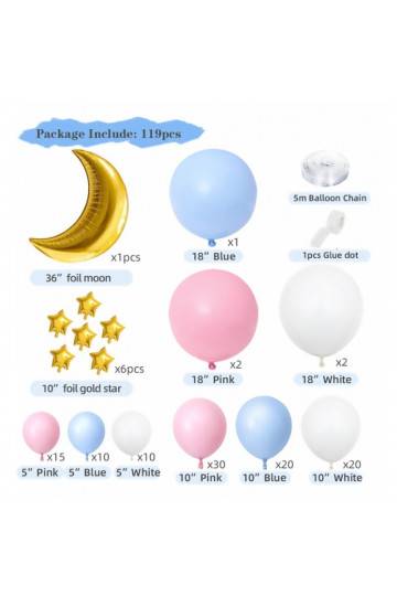 Ballons set 119pcs. BLN07 2