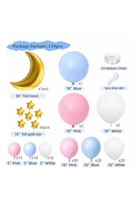 Ballons set 119pcs.
