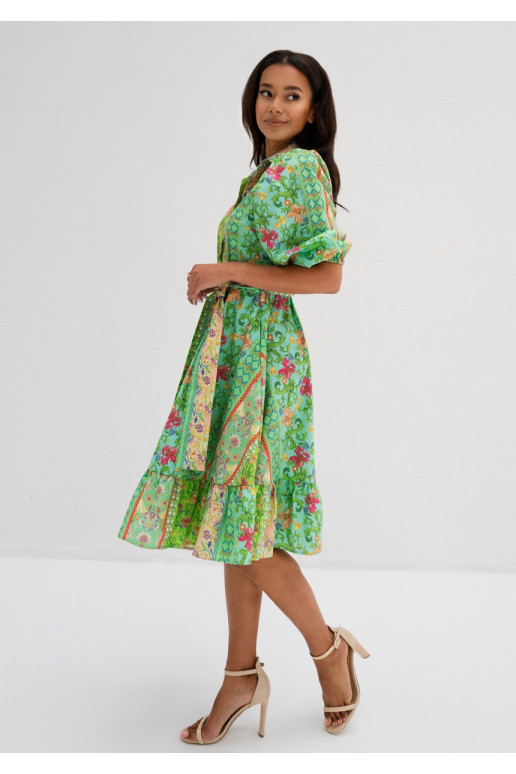 Birdie - midi dress with 3/4 sleeves... Birdie - midi dress with 3/4 sleeves...