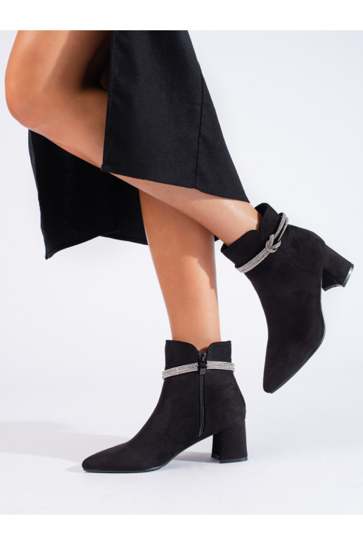 black  of suede women's boots Shelovet