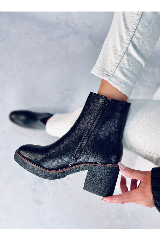Boots with a rubber heel TAMIKA BLACK