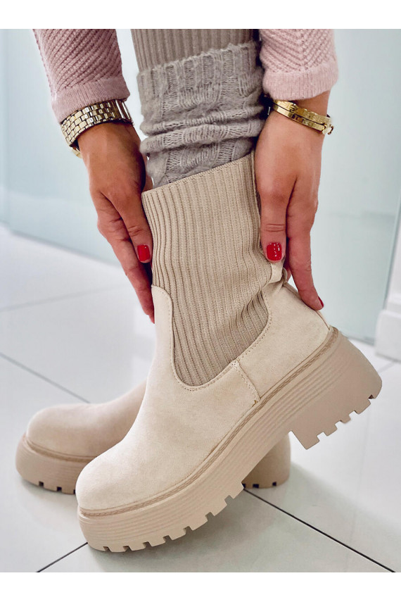 Elastic shoes WINTERS BEIGE