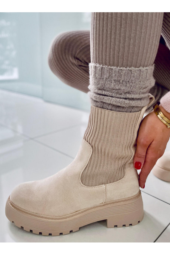 Elastic shoes WINTERS BEIGE