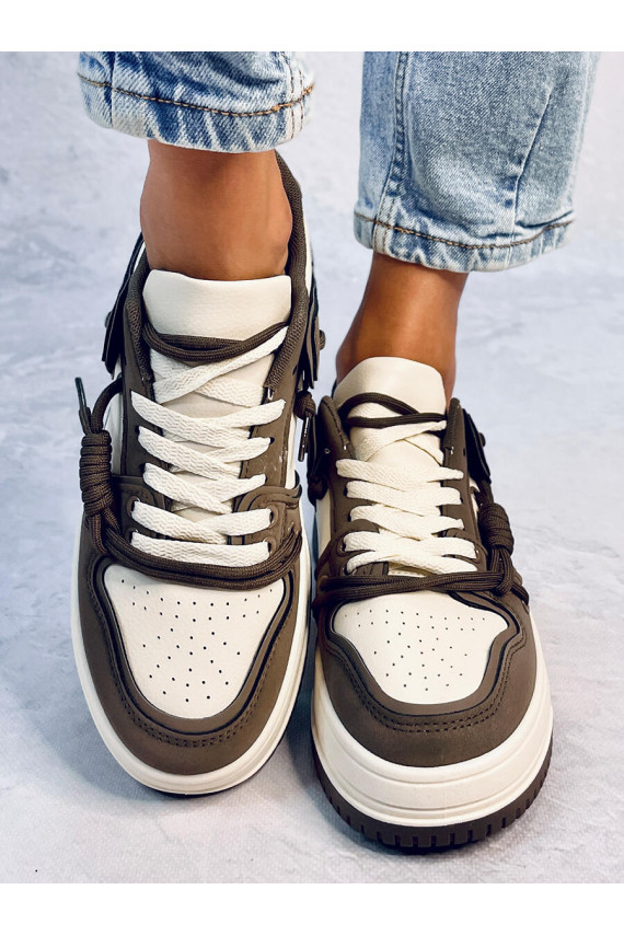 Sneakers model shoes  CLAVELL COFFEE