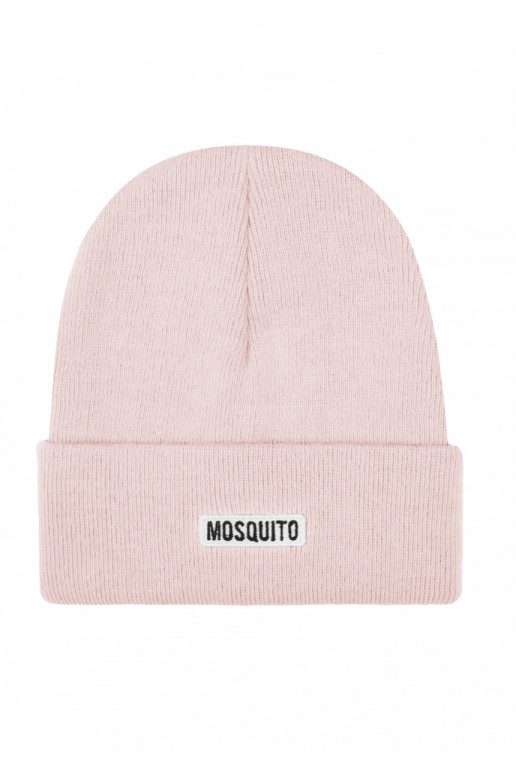 Buff - Powder pink knitted beanie