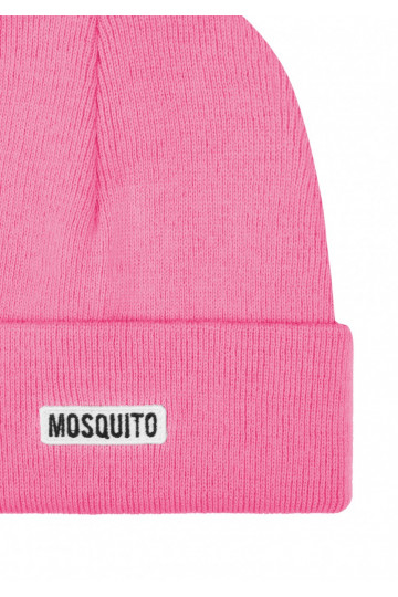Buff - Pink knitted beanie 2