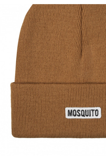 Caramel brown knitted beanie 2