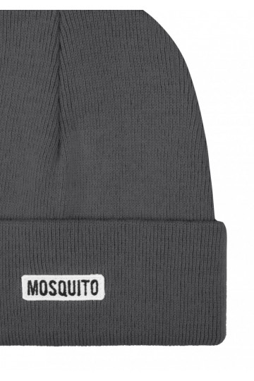 Graphite knitted beanie 2